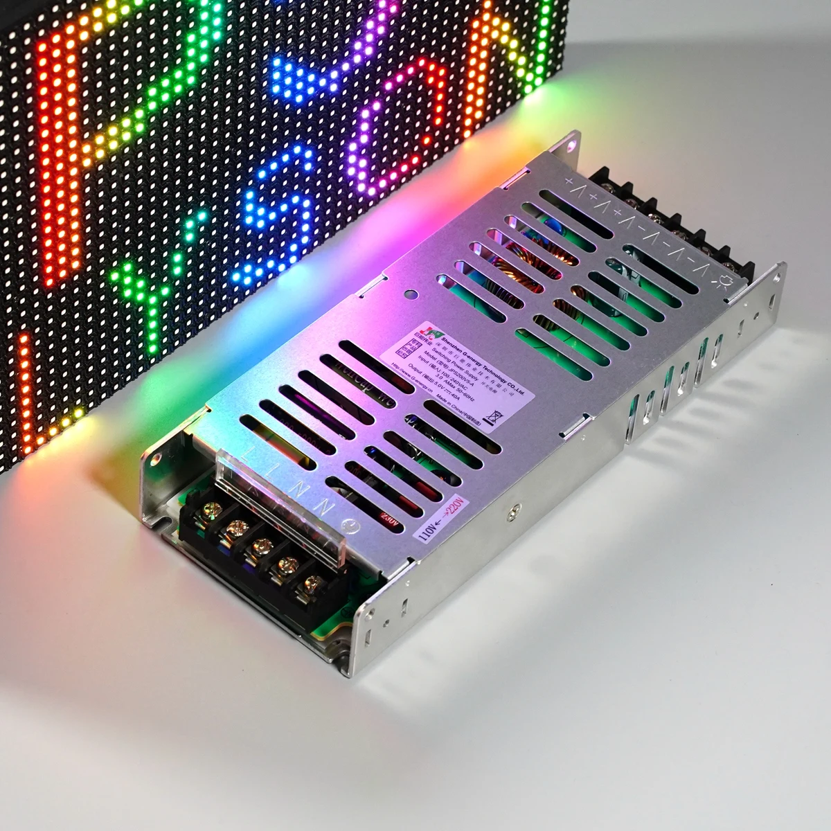 G-energy JPS200V5-A 5V40A 200W LED Video Display Screen Power Supply Support 110 or 220V Input by Switch