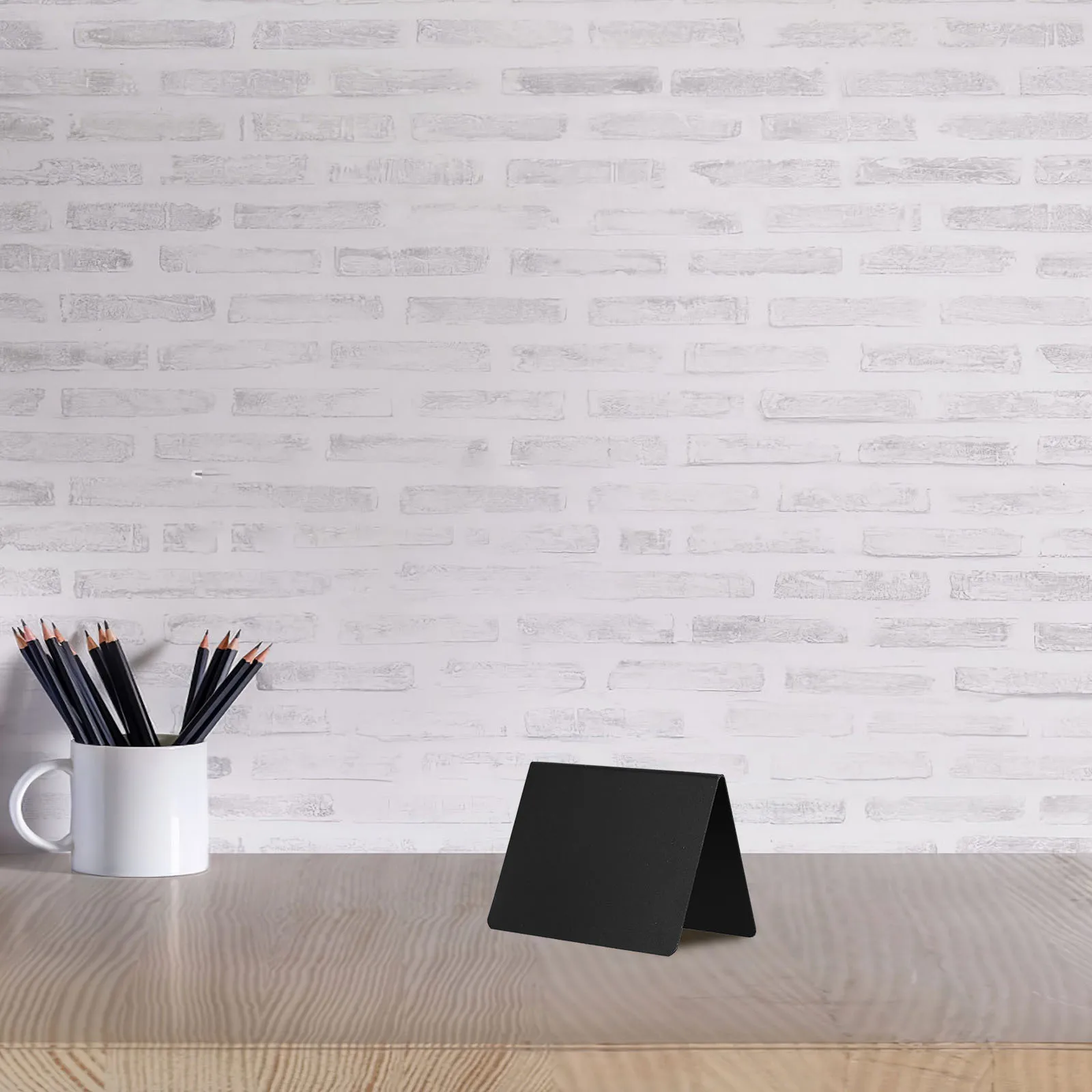 

1 Set Small Chalkboard Sign V Shape Reusable Erasable Display Stand For Food Menu Label Restaurant Store Retail Tabletop Sign