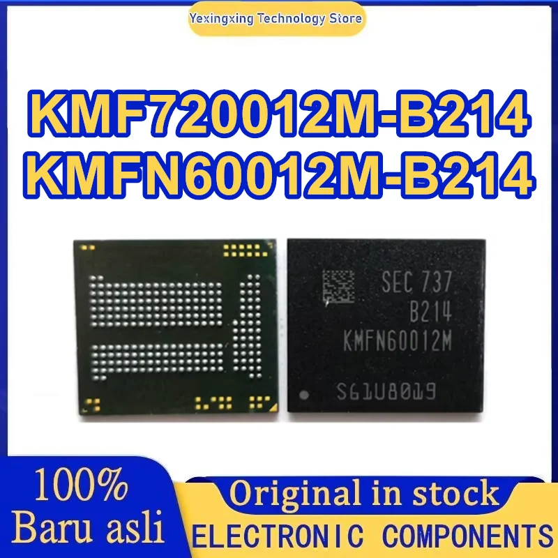 KMF720012M-B214 KMFN60012M-B214 emcp BGA221 8G 8+1 font library IC New Original in Stock