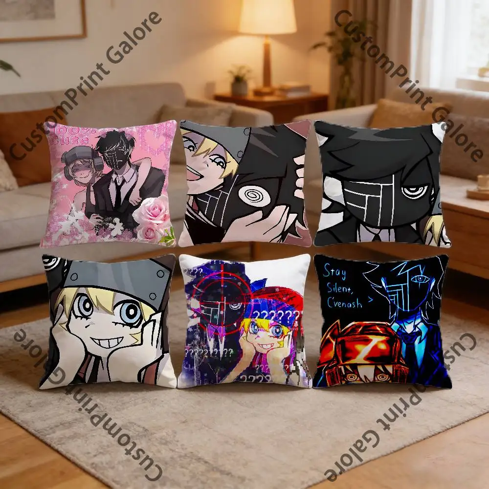 

Vena King of Mercury Square Throw Pillow Cover Multiple Sizes Soft for Sofa Bedroom Living Room Home Decorative