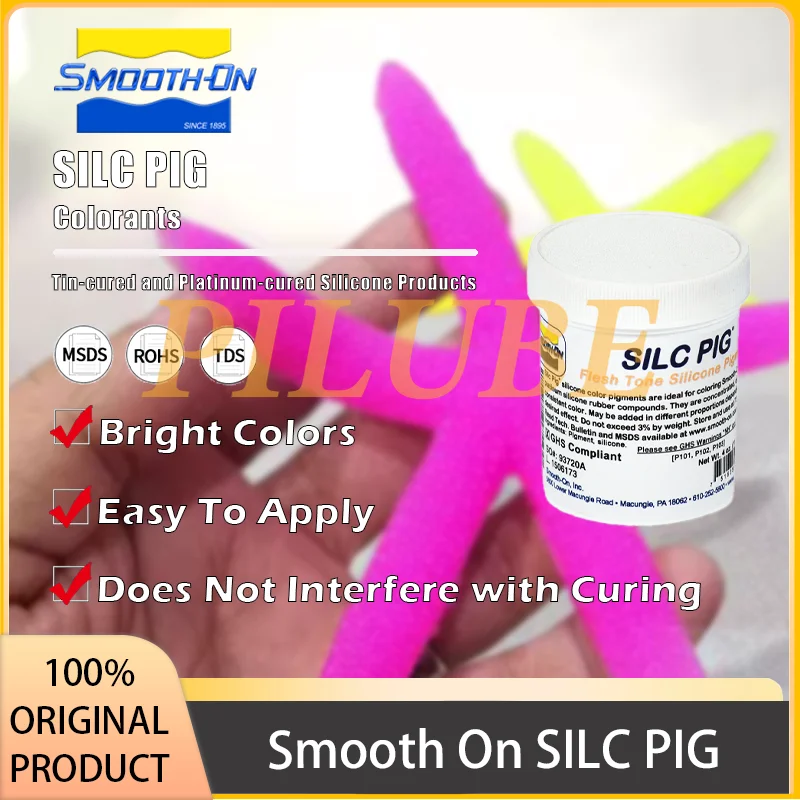 

Гладкая SILC PIG для отверждения и окрашивания силиконовой резины в платиновых и оловах-каталитических систем Оригинальный продукт