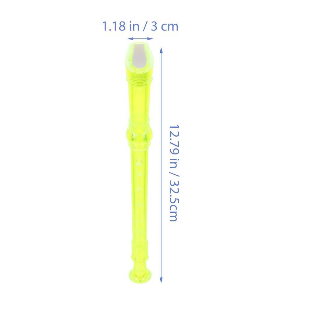 

2 Pcs Clarinet Flute Instrument for Kids Musical Instruments Simple Resin Student