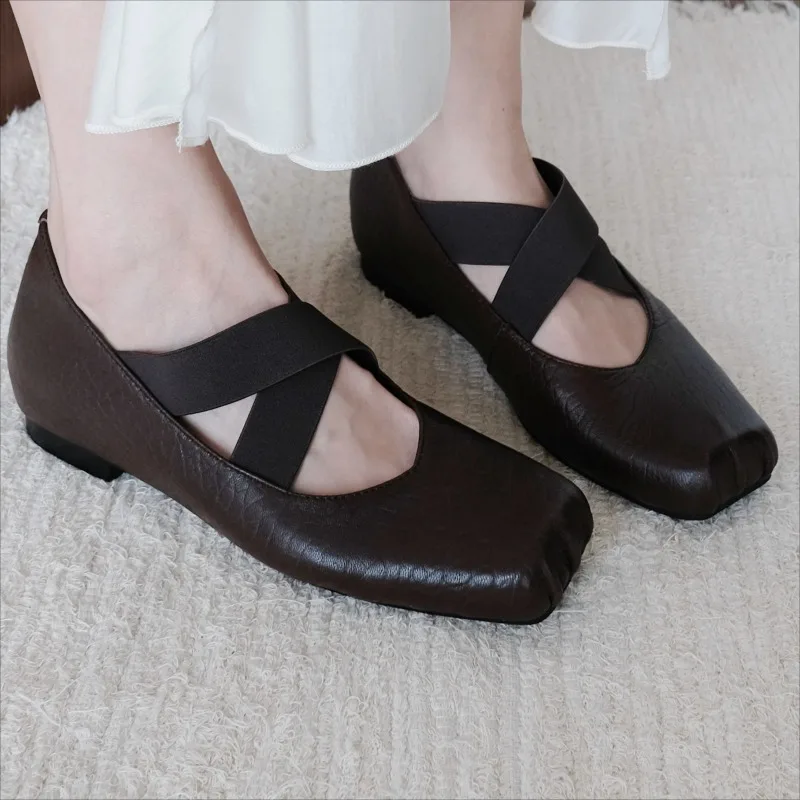 

2025 Autumn New Style Women's High Heel Sandals Classic Casual Elastic Strap Mary Jane Platform Shoes Luxury Women's High Heels