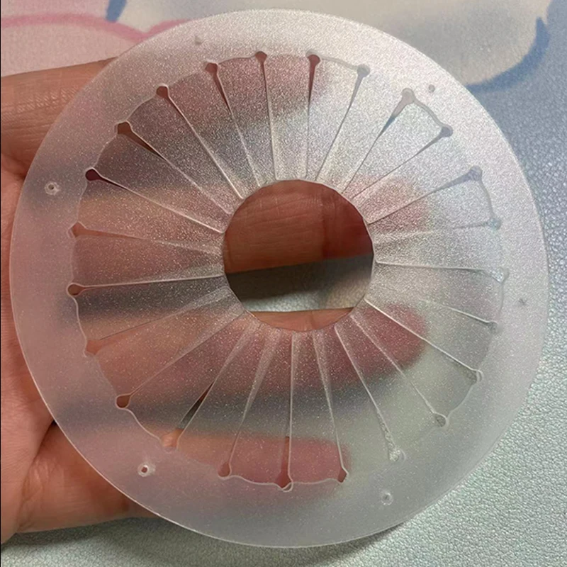 

1pc DIY Badge Holder Pleater Parts Baji Base Maker Patchwork Accessory 12cm 15cm 9cm Handmade Sewing Embellishment Crafts