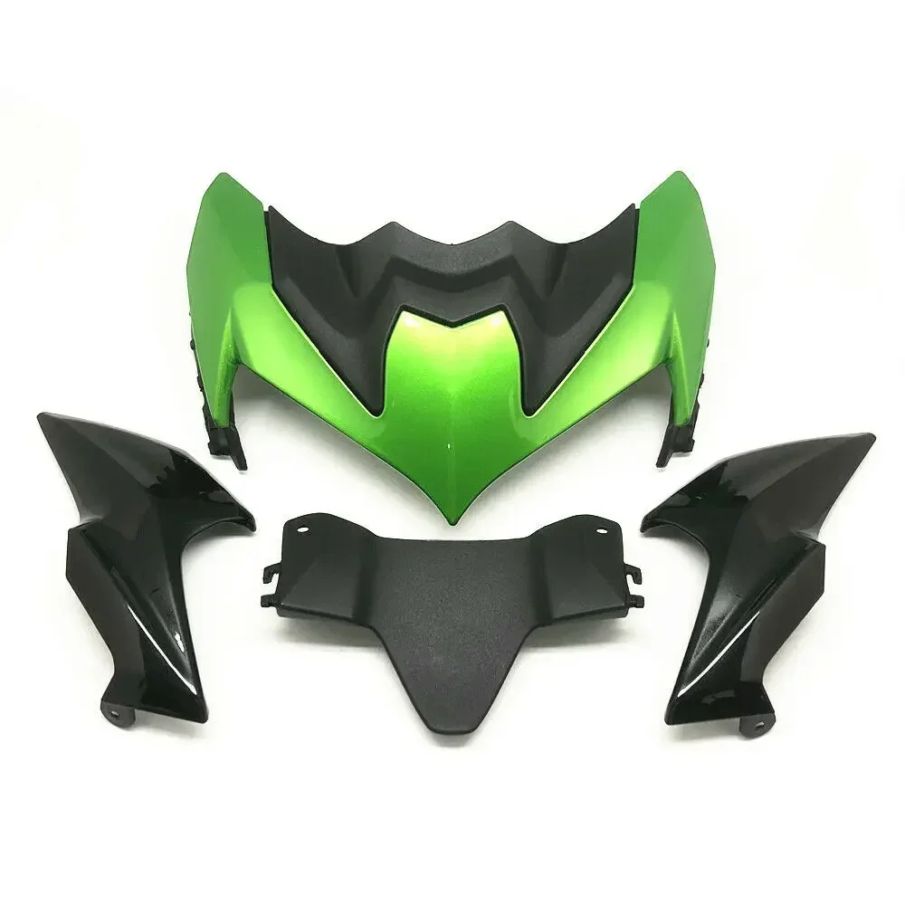 For KAWASAKI Z 900 Z900 2020 2021 Gloss Green Front Nose Headlight Fairing Set