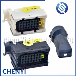 21 Pin yükleyici forklift 870H 856H 862H 886H 877H değişken kutu motor fişi 1-1534127-1 2-1534127-1 konnektör Pin kuyruk kapağı ile