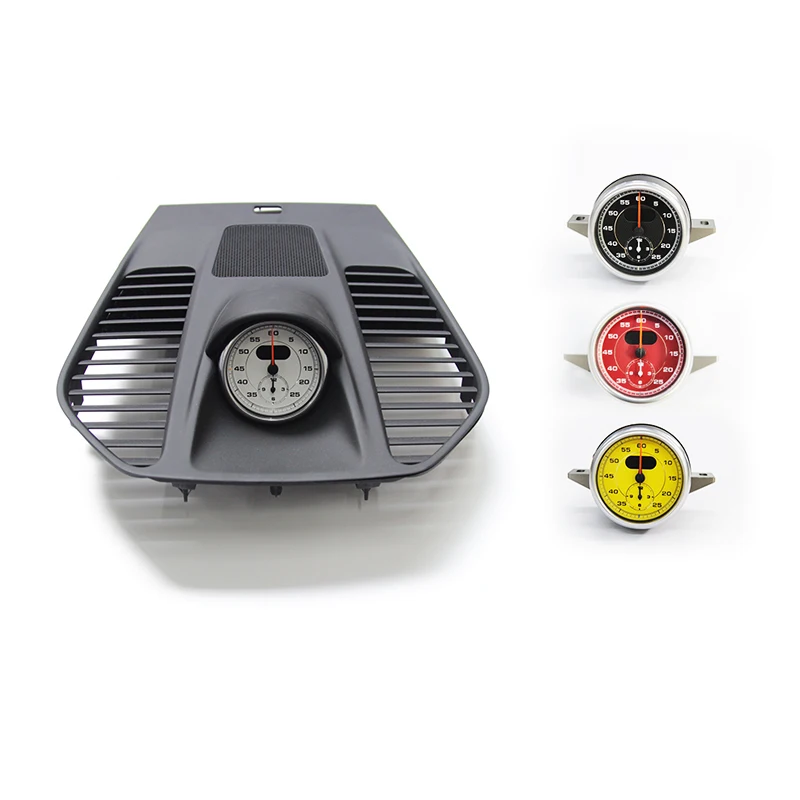 

For Porsche 2016-2019 911 Carrera 991 Car Dashboard Speedometer Clock Stopwatch Console with Black Red White Yellow Clock