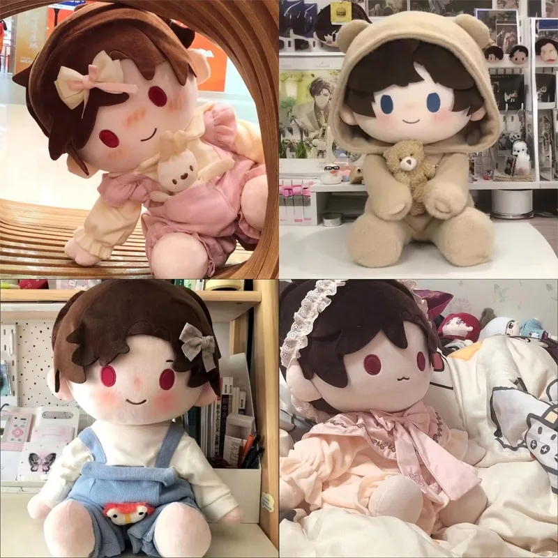 Cotton Doll Clothes Mascot Plush Dolls Outfit Toys Baby Doll's Accessories Cos Suit 40cm Sitting Doll Clothes Birthday Gift