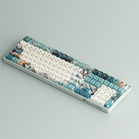 Akko 5108B Plus Joy of Life Mechanical Keyboard RGB Cherry Profile 108 Keys Full Size RGB Hot Swap Wired/2.4G/Bluetooth Wireless