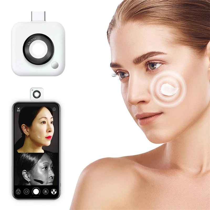 A73T UV Camera For Sunscreen Test Portable UV Camera For Facial Sun Protection And Makeup Removal Detection