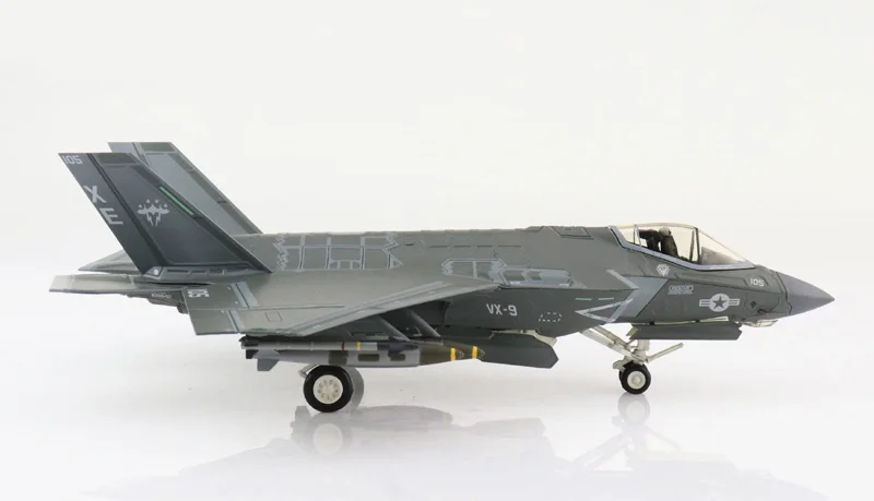 Fine HA6207 1/72 US F-35C F35 stealth fighter model VX-9 Navy  Alloy finished product collection model