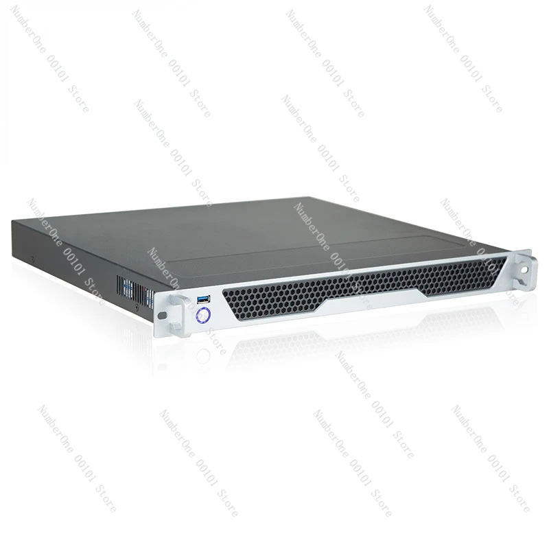 

1U chassis, 400MM aluminum alloy panel, 3.0 USB interface, CD switch, firewall, soft routing server, industrial control