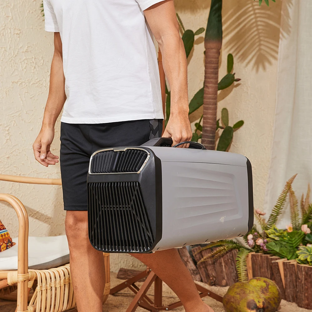 

IOG Portable Air Conditioner Mini Heat Water Drainage Free Four Modes Smart air Conditioners Cooler Integrate 5200BTU 500W