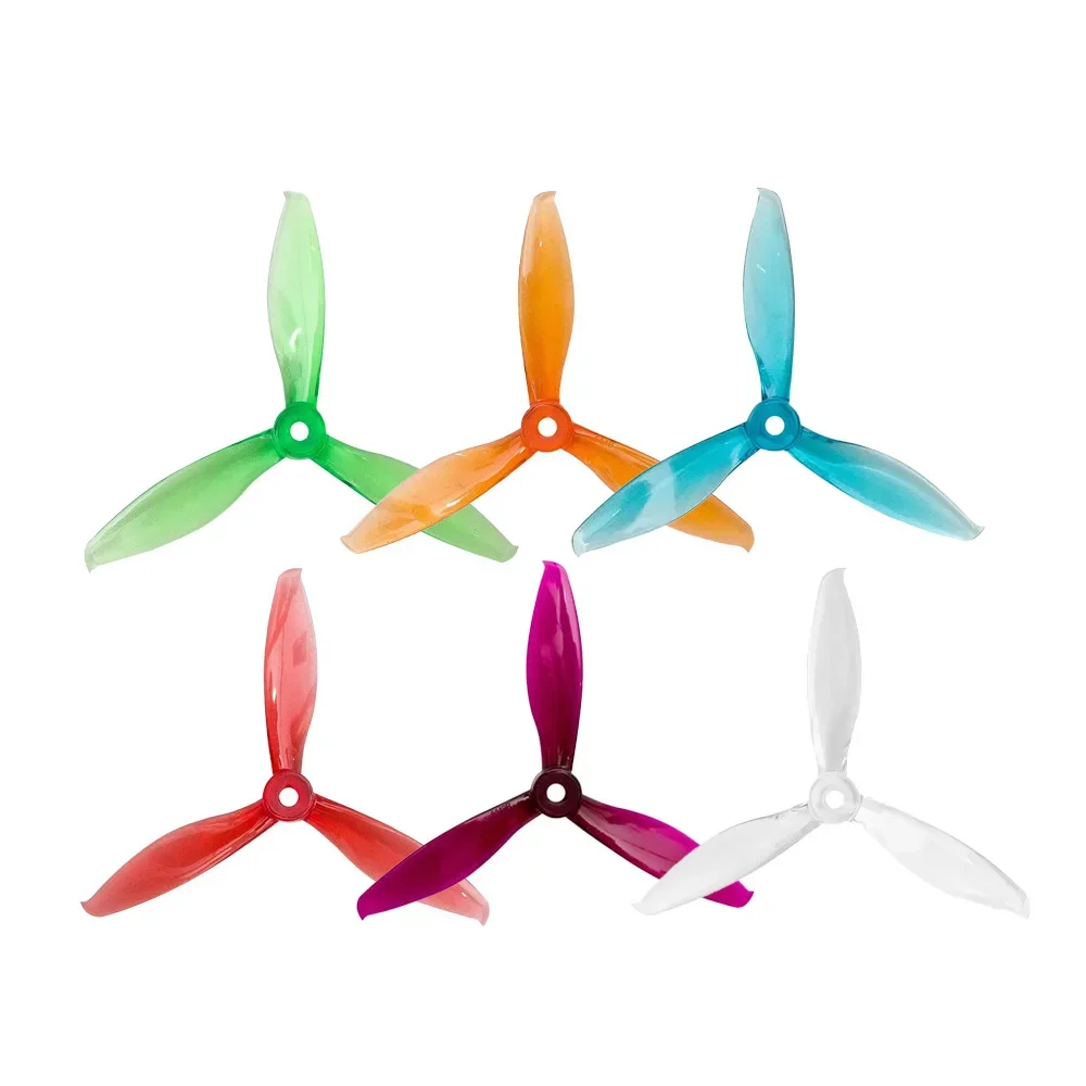 2Pairs Gemfan Flash 5149  5inch 5.1X4.9X3 3-Blade PC Propeller  For FPV Racing Freestyle Drones Replacement DIY Parts