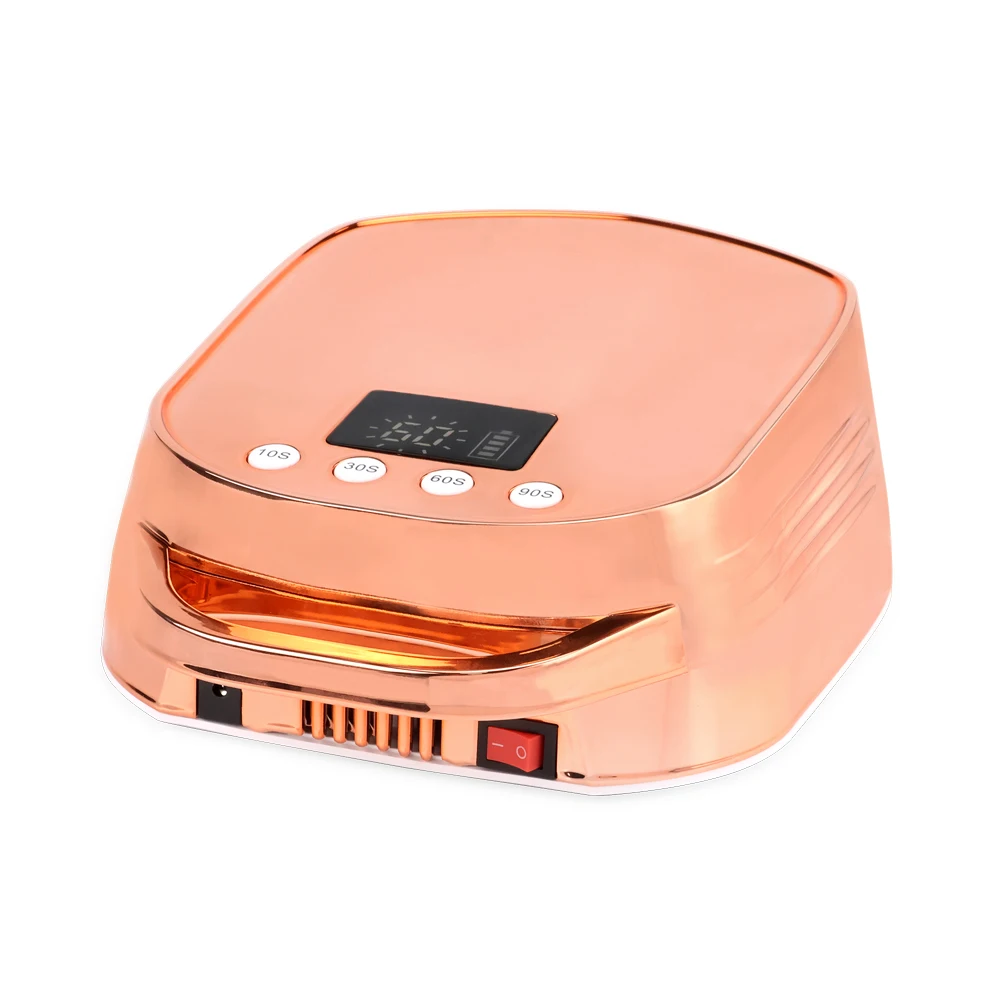 High Power 96w oplaadbare nagellamp UV LED-lamp Draadloze nagelbenodigdheden Professionele salon nagelgellakdroger