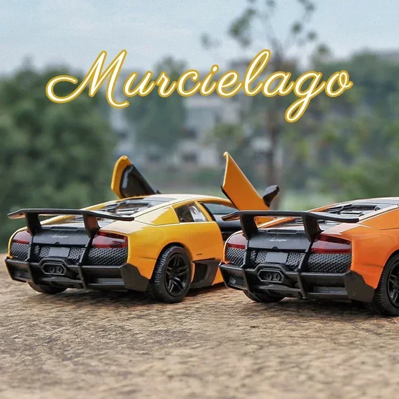 1:36 Murcielago LP670-4 Alloy Die Cast Car Model Computer Desktop Ornament Collecting Hobbies Gifts Friend