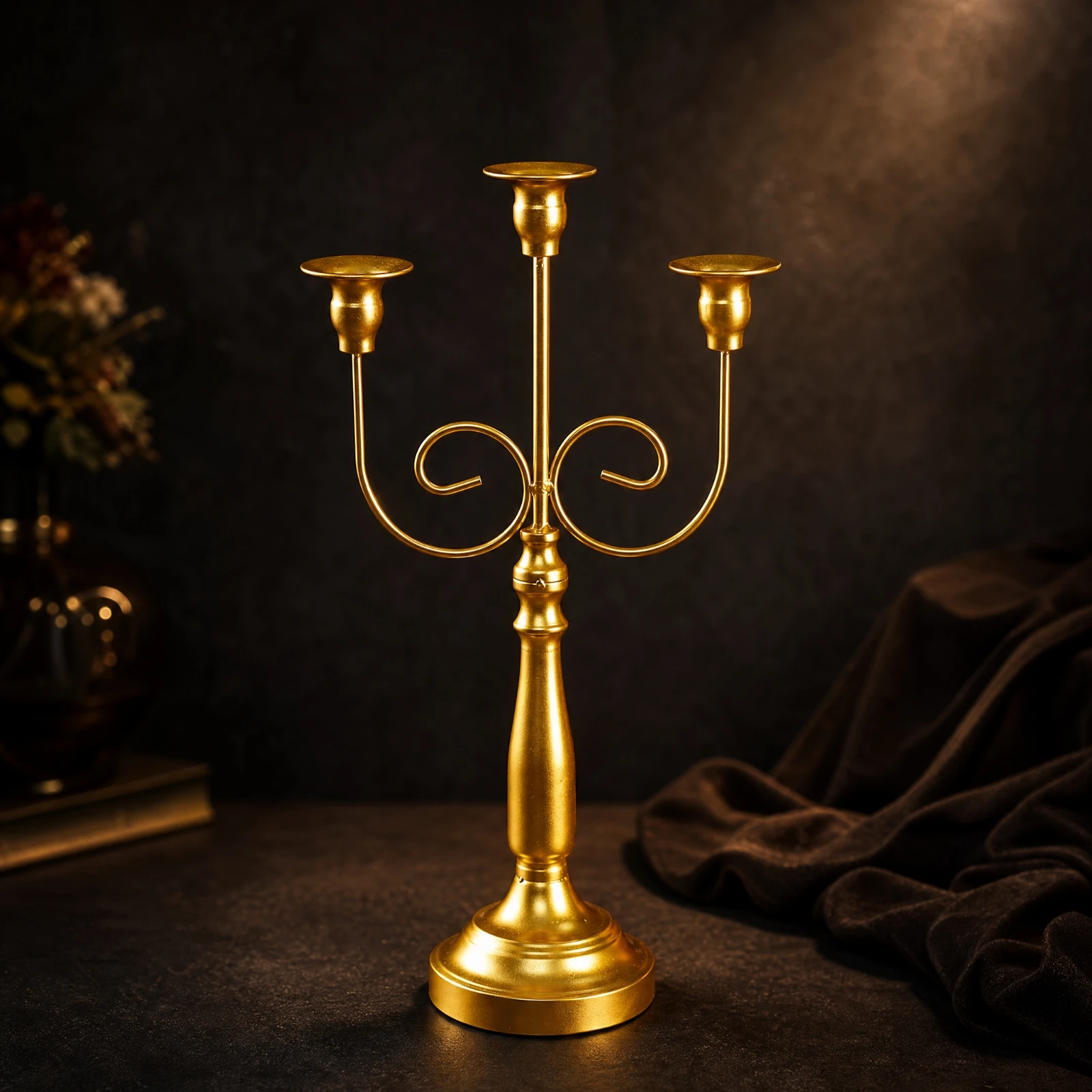 Vrijstaande metalen kaarsenhou - Centerpiece Stick recensie en prijs