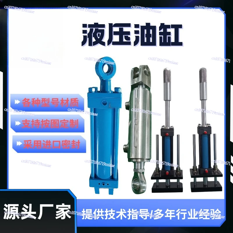 Marine cylinder Hydraulic cylinder All 304 material piston type one-way small hydraulic cylinder