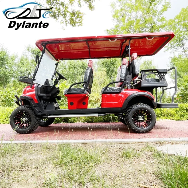 عربات جولف مخصصة، مركبات كهربائية أربع عجلات منزلية جديدة صديقة للبيئة، عربات جولف للطرق الوعرة
