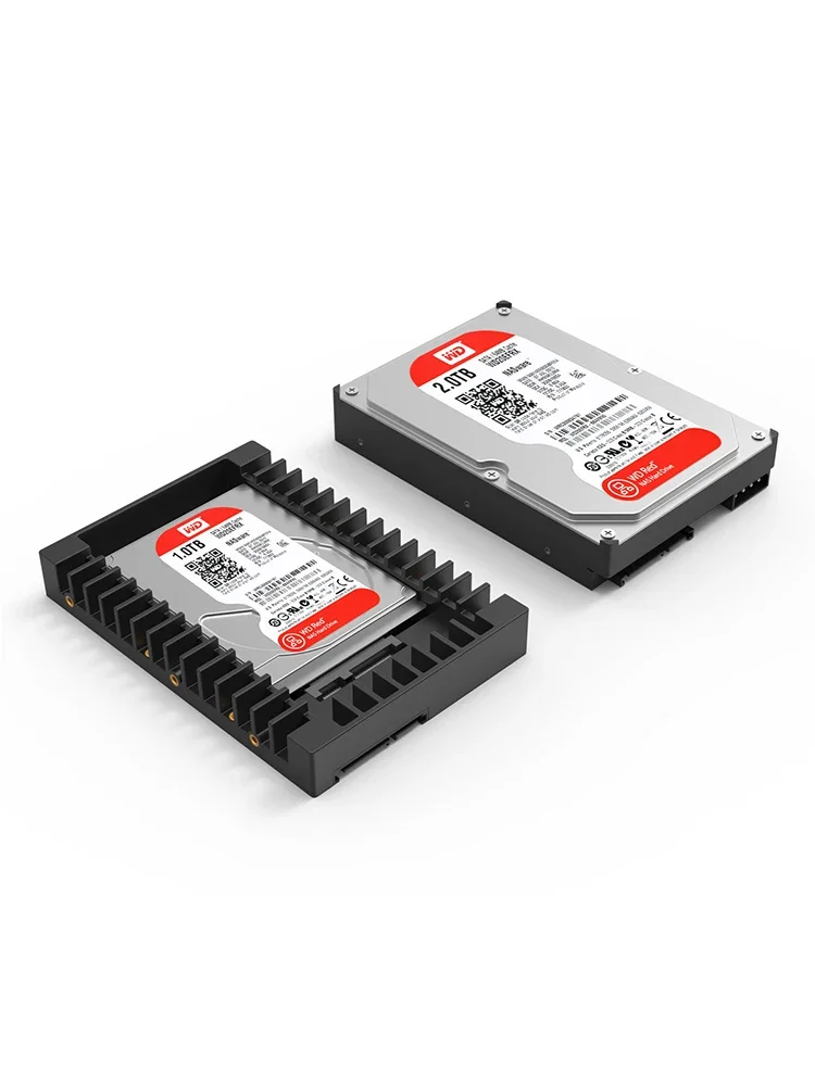 ORICO 2.5 SATA MSATA NGFF Adapter do dysków twardych, standardowy adapter 2.5 na 3.5'', adapter SATA 3.0, wewnętrzna obudowa dysku, montaż bez użycia narzędzi — zdjęcie produktu 7