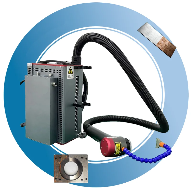 Hoge kwaliteit Mini Pulse Laser Roestverwijdering Machine Schonere Laserreinigingsmachine voor verf