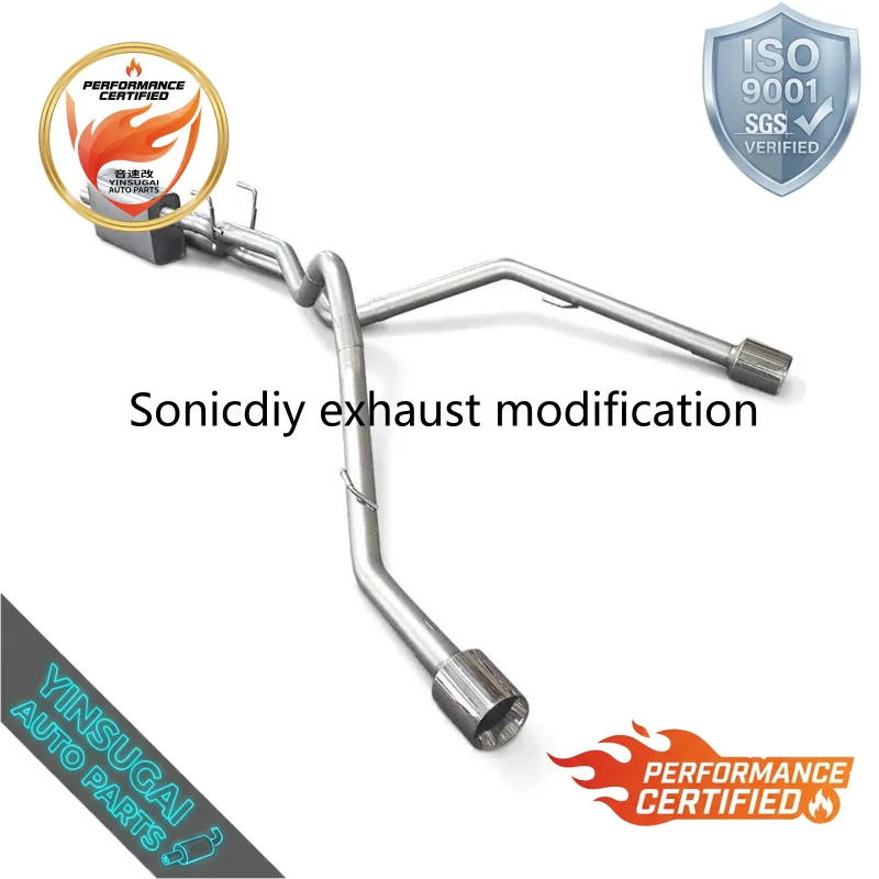 Cuski High Efficiency Valve Catback Exhaust for Dodge RAM 1500 5.7L 2015-2019