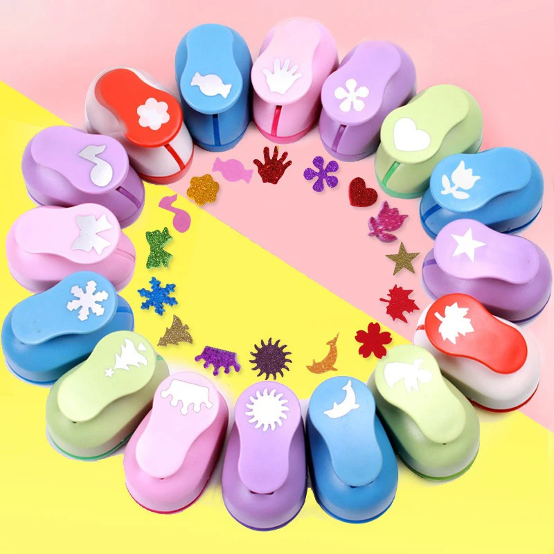 لكمة القلب، 5*3*4.5 سنتيمتر ثقب الزهرة اللكمات، خرامة الزهور، اللكمات الورقية، للحرف اليدوية للأطفال سكرابوكينغ ثقب لكمة النقش #3