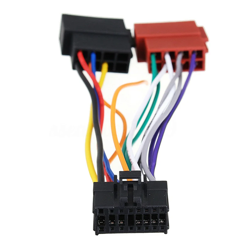 1 X Wiring Harness 16 Pin Car Stereo Radio Player ISO Wiring Harness Connector For Pioneer 2003-on image 4