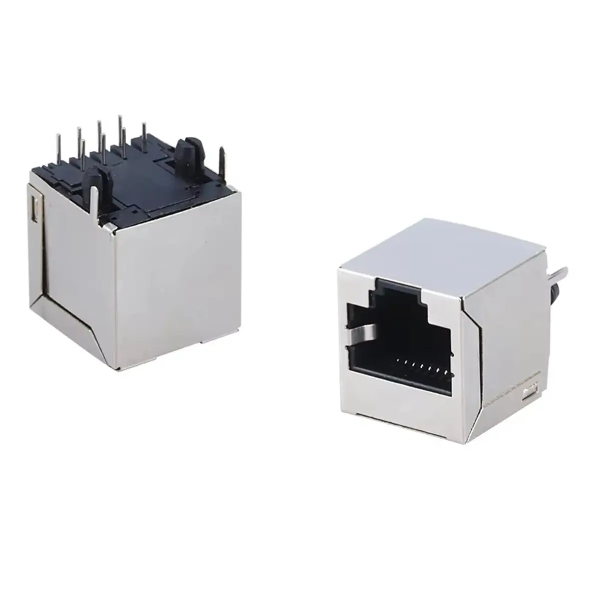 2026 New RJ45 Network Port Terminal Block DIN Rail Mount to 8pin 2 Hole Hub Signal Converter RS232 RS485 RS422