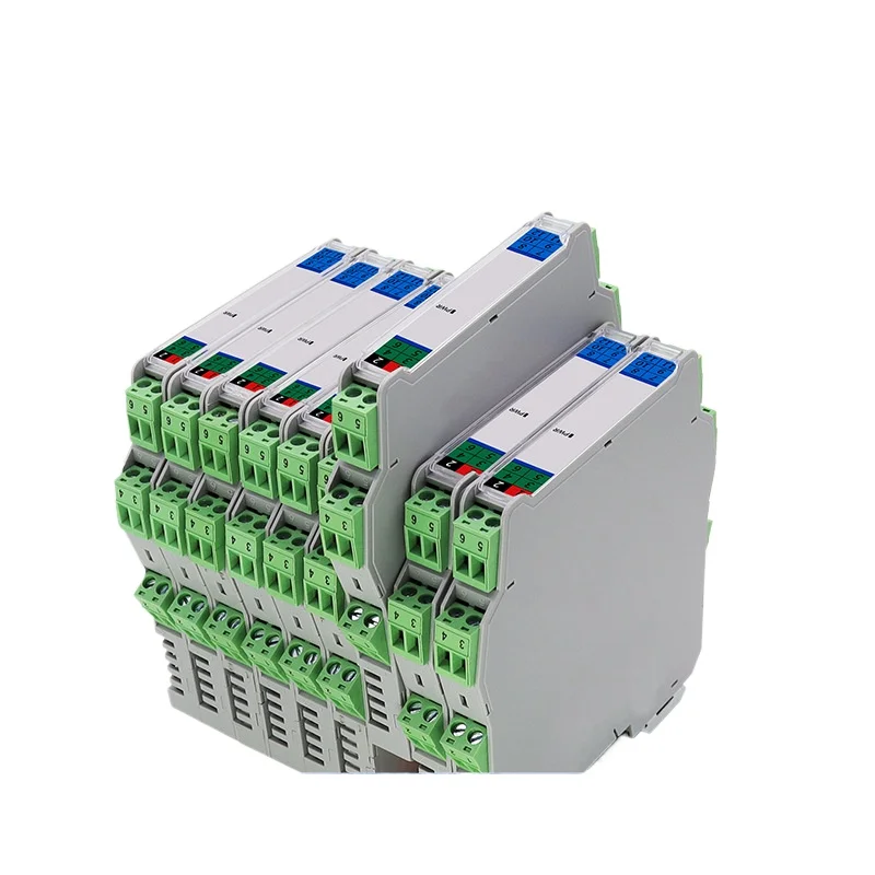 Signal Isolator One in Two Three Out DC Analog 4-20mA Transmission Conversion 0-10V Electromagnetic Isolation