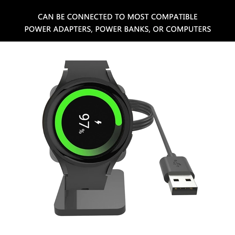 Magnetic Charging Dock For Galaxy Watch 7, USB Interface Smartwatch Charging Stand With Stable Support