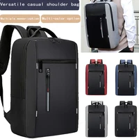Mochila para ordenador portátil de negocios a la moda, bolso para ordenador a prueba de golpes de gran capacidad, bolso de hombro informal para viaje y oficina para el trabajo