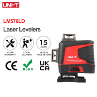 UNI-T Laser Level 360 12 16 Lines 3D Green Line Self Leveling Remote Control Horizontal Vertical Cross Green Beam Laser Leveler