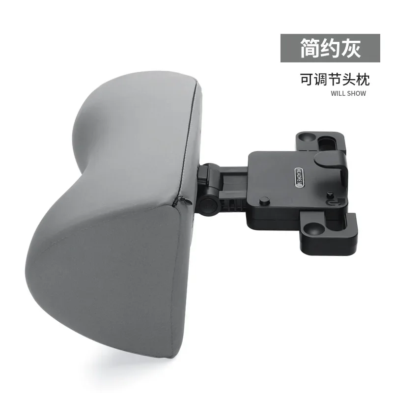 

Mechanically Adjustable Memory Foam Car Seat Headrest Neck Support Pillow Cushion for Vehicle Interior Pain Relief