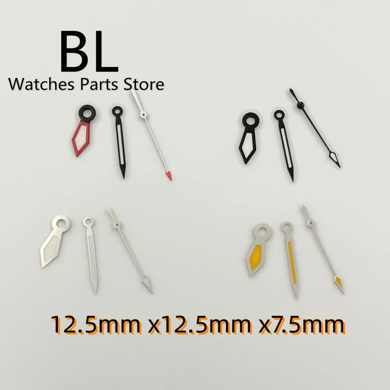 BL Watch Hands Black White Silver Luminous Fit NH35 NH36 ETA 2824 2836 Miyota8215 8205 821A Mingzhu DG2813 3804 PT5000 Movement