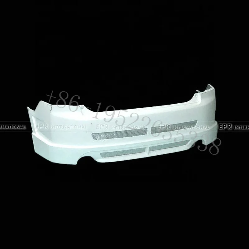 for honda High-quality New Exhaust Bolt-On Rear Bumper  Accord CL7 BC Type 2005-2008 (Facelift) Fiber Glass Material