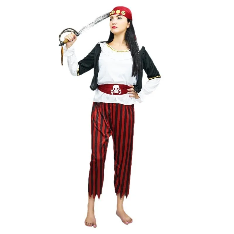 Costume de Pirate Par pour femmes adultes, spectacle sur scène, Role-plang, Cosplay, vêtements ethniques traditionnels pour femmes