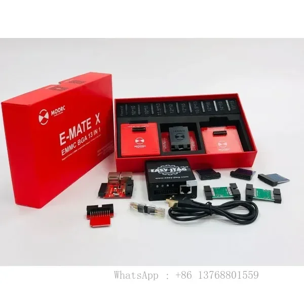 Tool Sim Card Box Z3X Easy-Jtag Plus Full Set Box EMate X 13 In 1