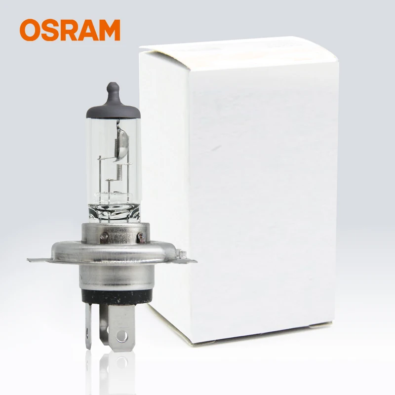 OSRAM H4 64193 Standard Hi/lo Beam Car Halogen Headlight Auto Bulb 3200K 12V 60/55W P43t Original Lamp, 10pcs, 4pcs, 2pcs