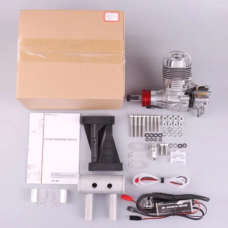 FOR RCGF 20cc RE Rear model gasoline engine remote controlled drone balsa wood fixed wing aircraft