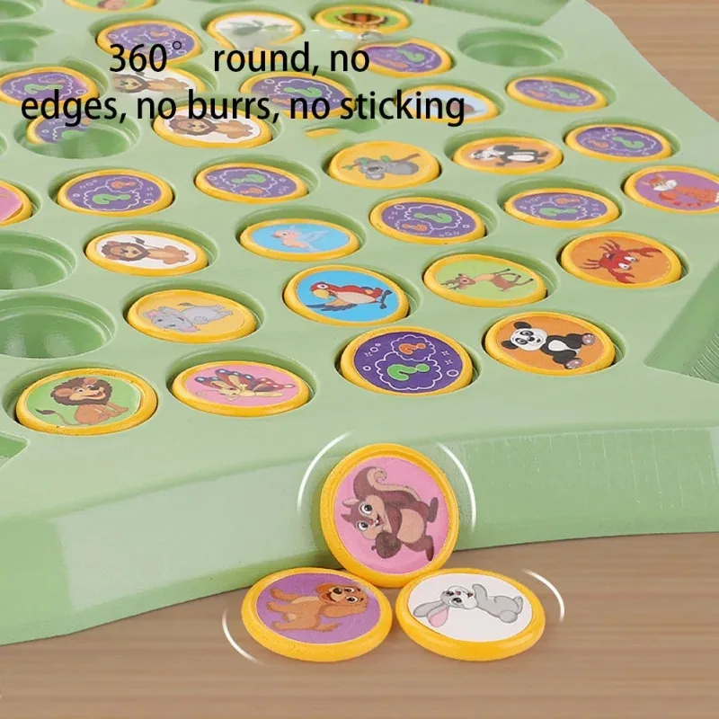 Tier Obst Memory Matching Spiel Pädagogisches Brettspiel Kinder Interaktive Eltern-kind-Schach Set Cartoon Logisches Denken Spielzeug