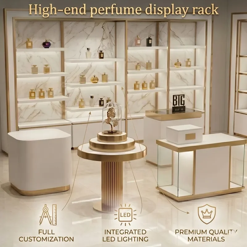 Rotating Acrylic Perfume Display Cabinet Rotating Perfume Display Showcase Revolving Glass Perfume Display Cabinet