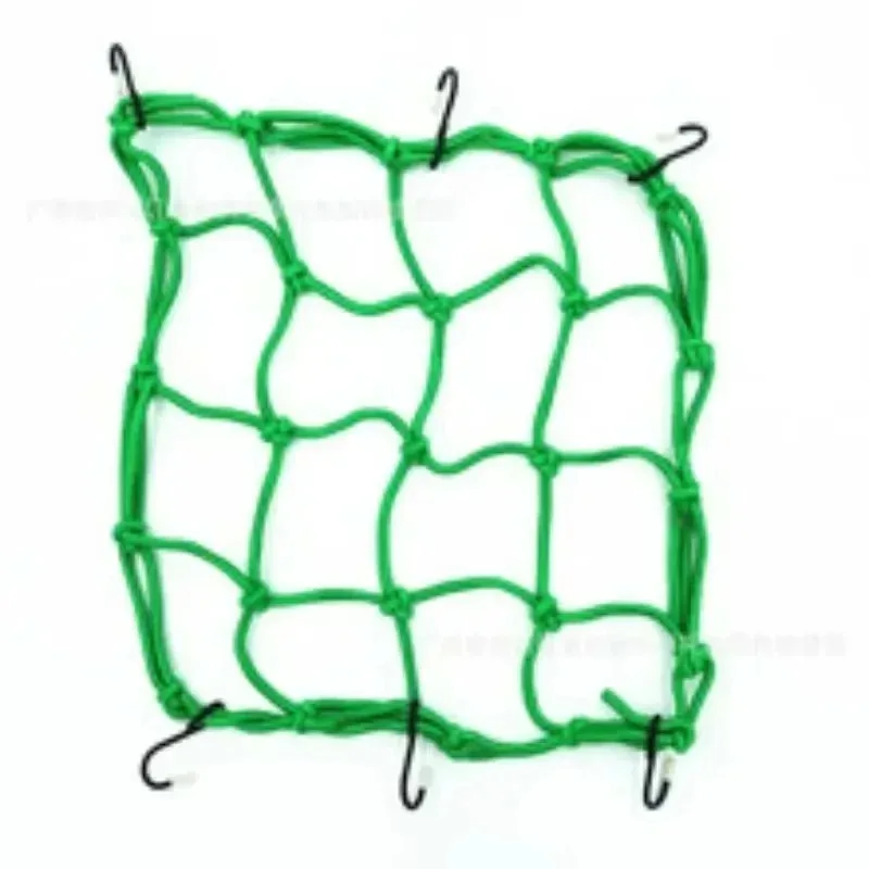 

1 Piece FOR Motorcycle Bicycle Fuel Tank Car Styling Luggage Net 6 Hook Fixed Fuel Tank Luggage Net Trampoline Glb S Black