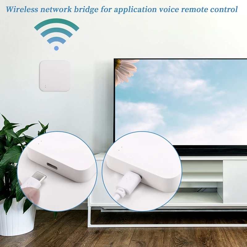 A76F-Ewelink Zigbee 3.0 Smart Hub,Wireless Gateway Bridge For App Voice Remote Control,Works For Alexa Google Home Assistant