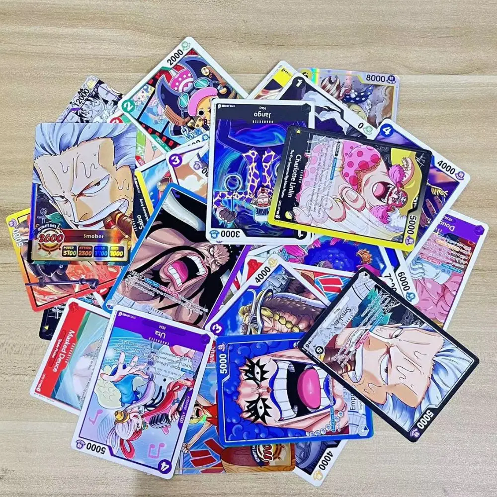 Лидер продаж 2025 года, 40/300 шт., аниме ONE PIECE карта TCG OP-05 Luffy Zoro Shanks, коллекционная коллекционная карта для детей, подарочные игрушки