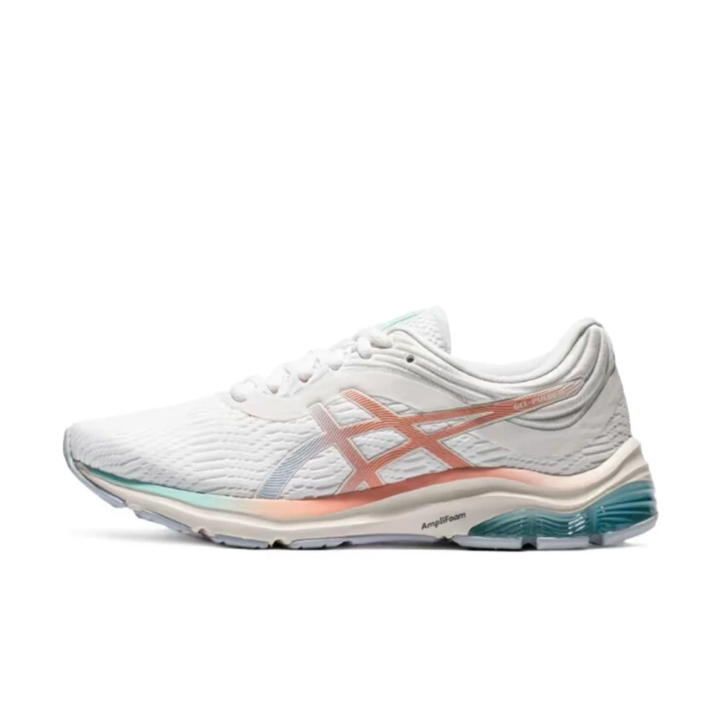 ASICS Gel-Pulse 11 Women's White/Pink Training Runners – Cushioned Non-Slip Sole, Durable Comfort & Breathable Fit 1012B138-101