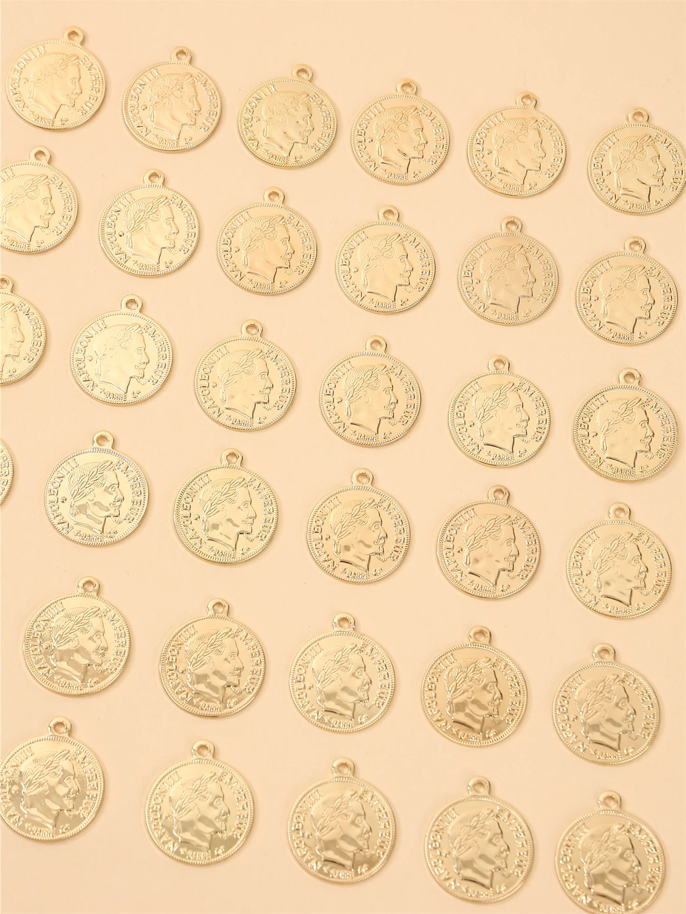 100 قطعة من إكسسوارات سبائك DIY للنساء مطابقة مجانية لصنع أساور وقلائد وأحزمة لحفلات الزفاف #3