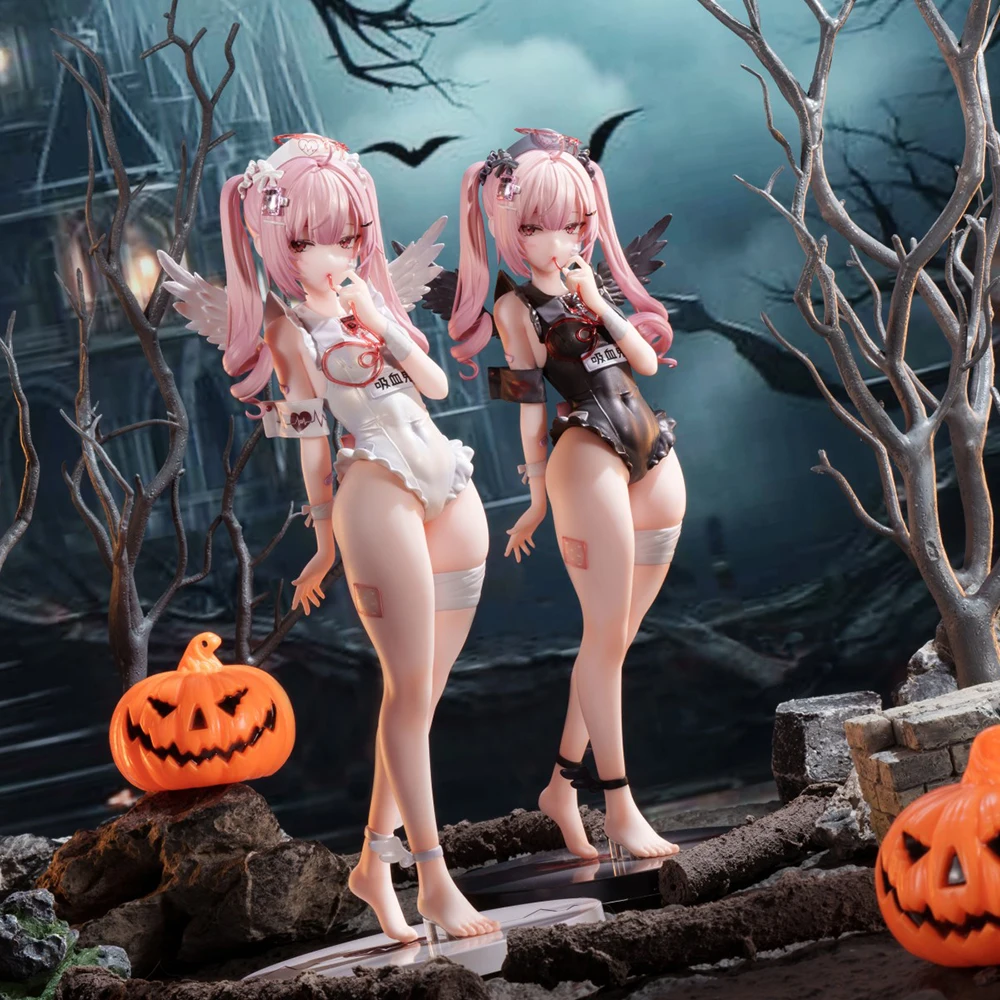 

Bibi Buttons Japanese Anime Girl Tsukuyomi Riko Intern Nurse 1/6 PVC Action Figure Adult Collection Model Doll Toys Gift