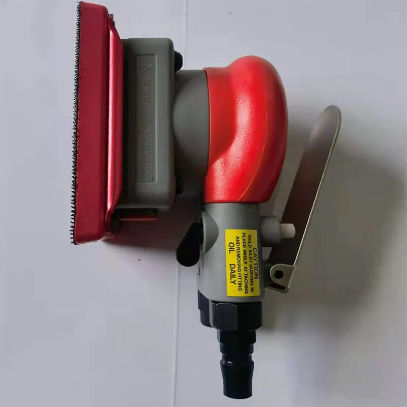 75*100 MM 사각형 공압 그라인더, 자동차 페인트 연마 오렌지 껍질 드라이 밀 얇은 소프트 샌딩 페이퍼