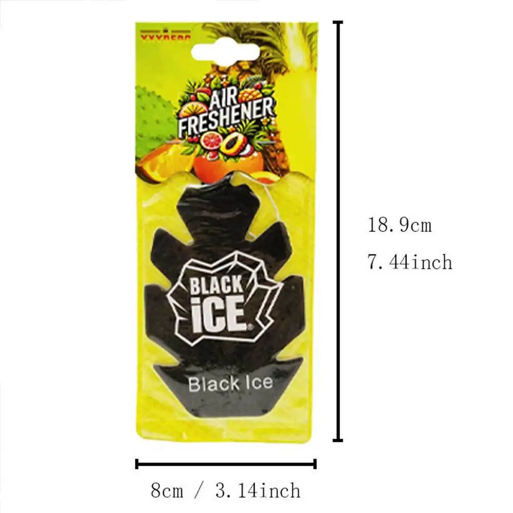 คลิปหอมปรับอากาศในรถยนต์รูปทรงลูกสนสีดำ 5/10/20 ชิ้น, น้ำหอมปรับอากาศจากกระดาษธรรมชาติ, กลิ่นหอมติดทนนาน, ชุดของขวัญสำหรับรถยนต์ที่เหมาะอย่างยิ่ง